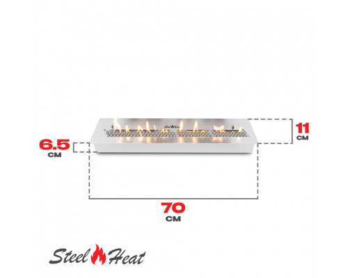 Топливный блок SteelHeat S-LINE 700