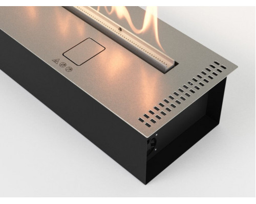 Автоматический биокамин Lux Fire Smart Flame 1100 RC INOX