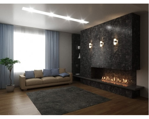 Автоматический биокамин Lux Fire Smart Flame 1000 RC INOX Автоматический биокамин Lux Fire Smart Flame 1000 RC INOX